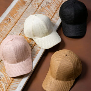 SUMMER WOVEN STRAW BASE BALL CAP  40HW604